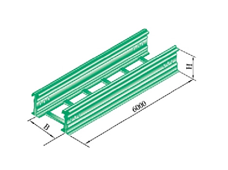 step type large-span bridge frame